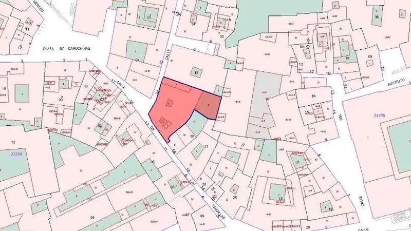 Venta Terreno Residencial 321m² Toledo Casco Histórico