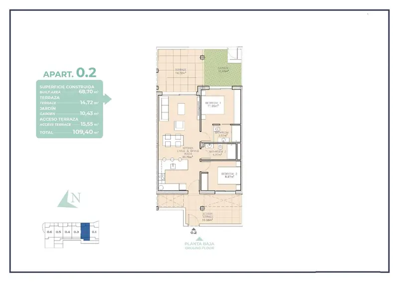 Residencial de Lujo en Los Alcázares: Apartamentos en Primera Linea de Playa