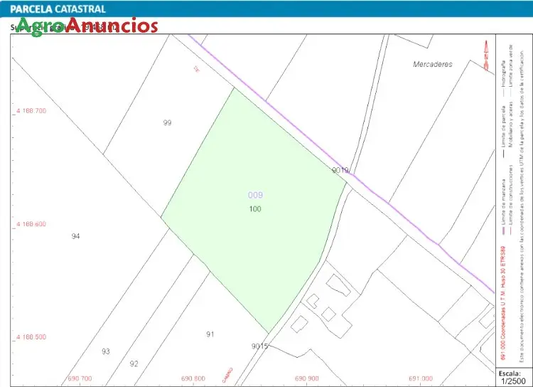 Venta  de Finca de regadío en Murcia