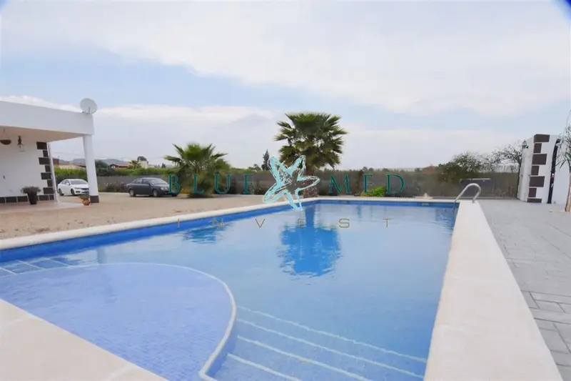 Casa Rural en Librilla Murcia 4 Dormitorios Jardin Piscina