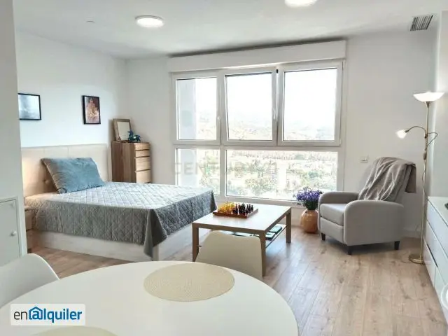Estudio a Estrenar en Torre Norte Martiricos con Vistas a La Rosaleda