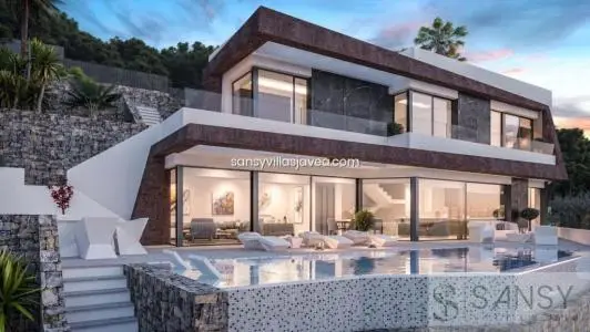 Casa Chalet en Venta Calpe Alicante 4 Dormitorios 5 Baños Piscina Vistas al Mar