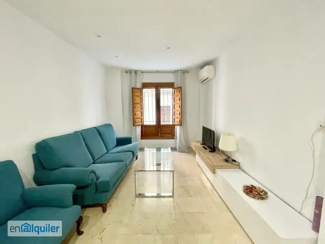 Alquiler Piso Amueblado con Terraza y Aire Acondicionado Centro