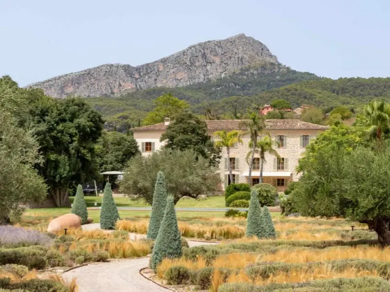 Finca Rustica Lujo Puigpunyent Mallorca 7 Dormitorios Spa Piscina