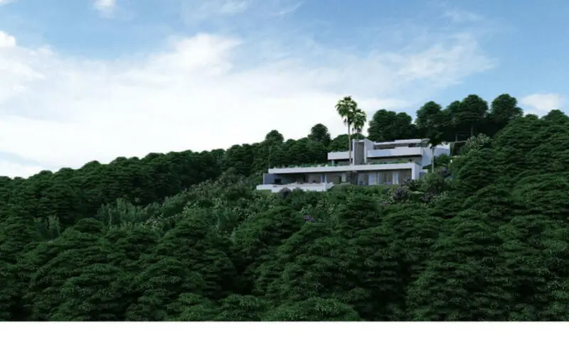 Villa Contemporanea 3 Dormitorios Benahavis Vistas al Mar