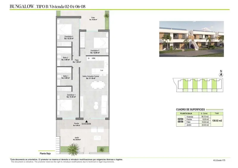 Bungalows en Condado de Alhama Golf Resort Murcia