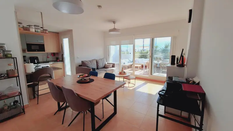Apartamento en Mojacar con Garaje y Vistas al Mar