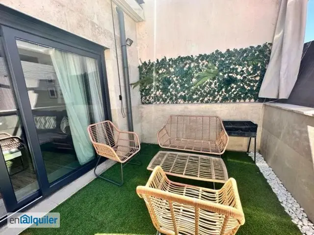 Estudio con Terraza en Madrid Centro Alquiler Temporada