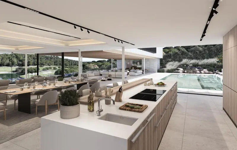 Villa de Lujo en Sotogrande con Vistas al Golf 4 Dormitorios