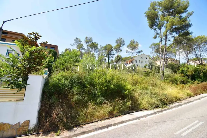 Solar en venta Olivella Barcelona 921m2 Vistas