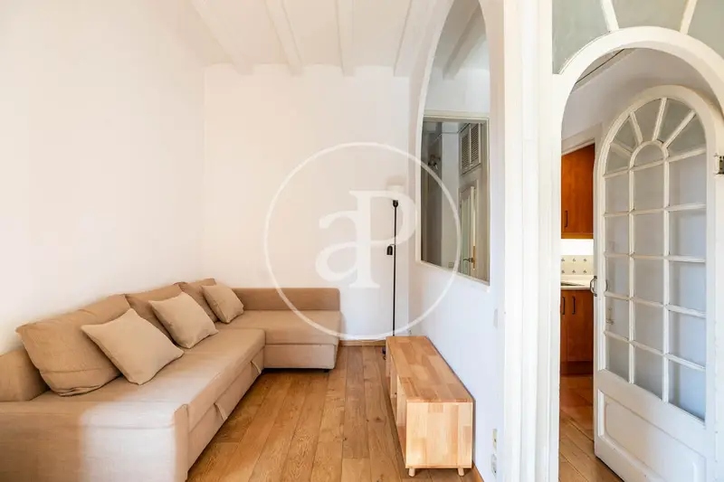 Piso en Alquiler Gràcia 60m2 Amueblado Dos Habitaciones