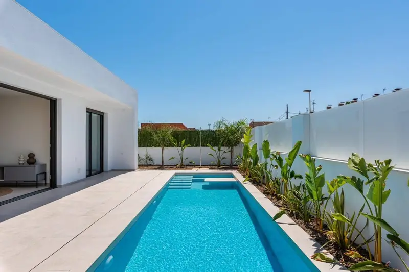 Villa en San Javier Murcia con Piscina Jardin y Aire Acondicionado
