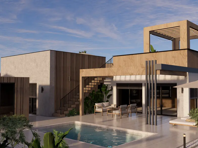 Casa con Piscina en Polop Villa Ecologica de Lujo