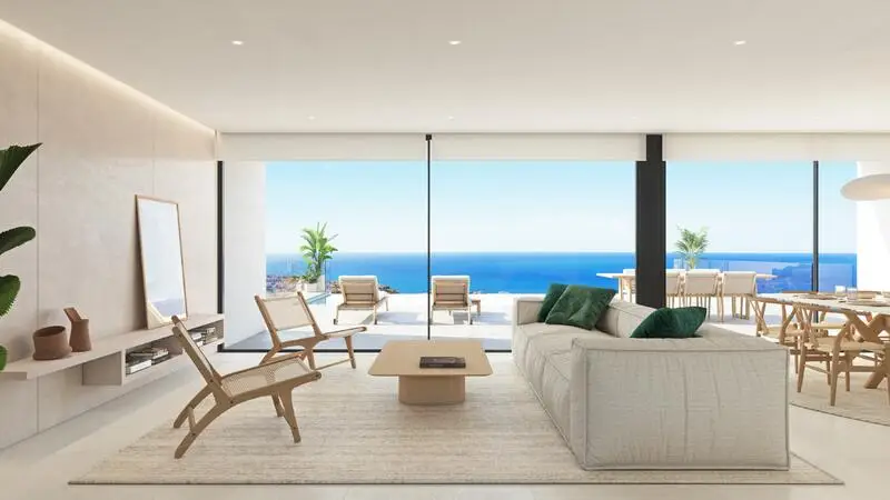 Villa de Lujo en Cumbre del Sol con Vistas al Mar