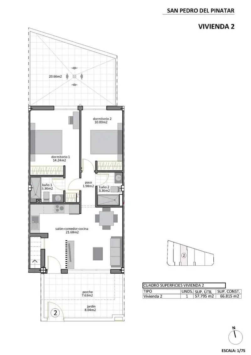 Bungalows en Venta San Pedro del Pinatar Murcia Cerca de la Playa