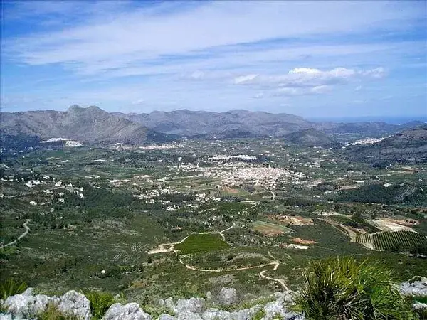 Parcela Rustica en Jalon Alicante 14500m2 Vistas Panoramicas