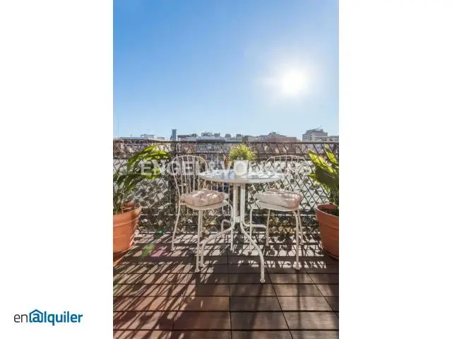Alquiler Piso Lujo Tetuán Castellana Amueblado Terraza Vistas