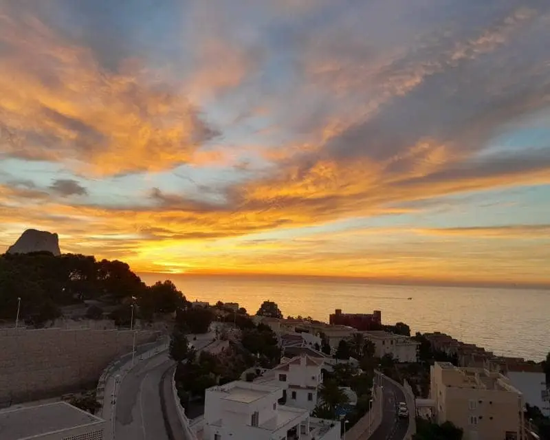 Atico de Lujo en Calpe con Vistas Panoramicas