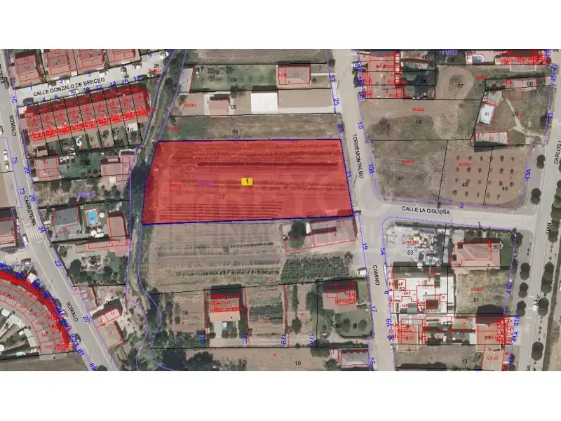 Venta Terreno Uruñuela 3421m2 Viviendas Adosadas