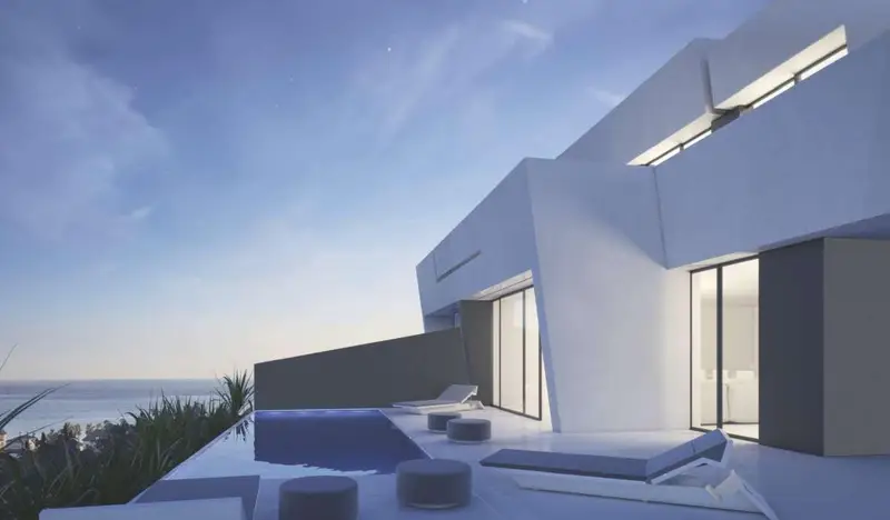 Chalet Adosado con Piscina Privada en Torre del Mar