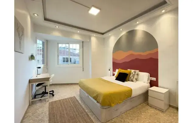 Alquiler Habitaciones Amuebladas con Balcón en lHospitalet