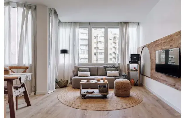 Apartamento 3 Dormitorios 90m2 Barcelona Alquiler Temporada Media Larga