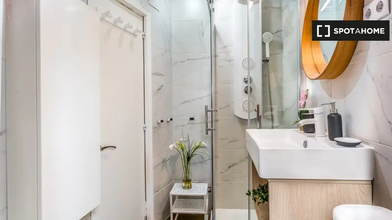 Apartamento 1 Habitacion Madrid equipado Lavadora Ascensor