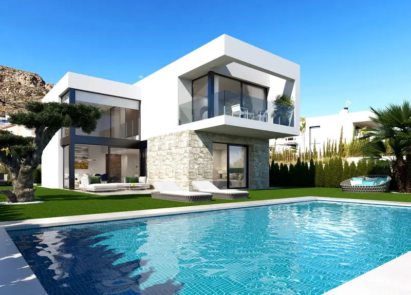 Villa de Lujo 3 Dormitorios Finestrat Piscina Privada