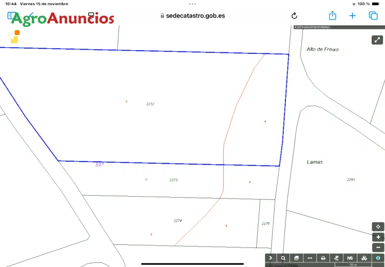 Venta  de Fincas de labradío en Pontevedra