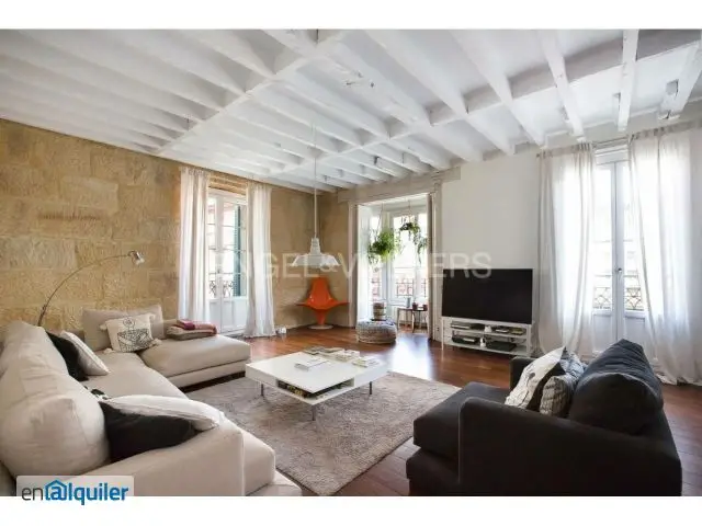 Alquiler Piso Amueblado Bilbao Casco Viejo 4 Habitaciones 220m2