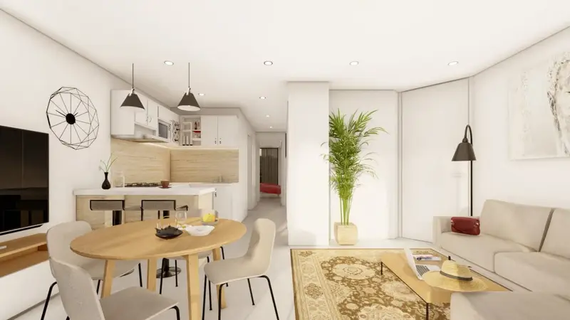 Villa en Los Urrutias Murcia con piscina cerca de la playa