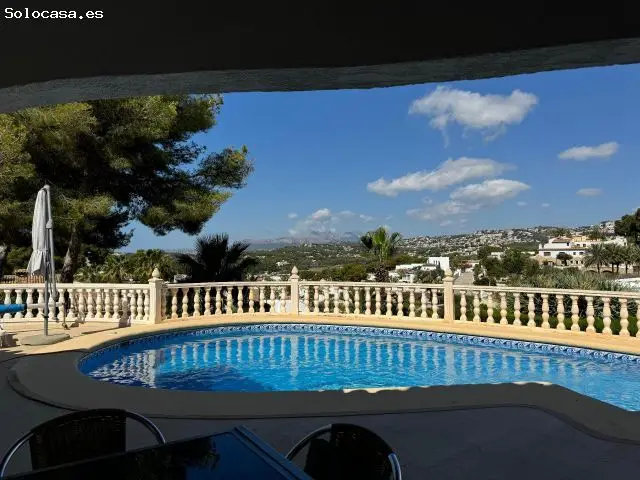 Villa en Moraira con Jardin Amplio 3 Dormitorios 3 Banos