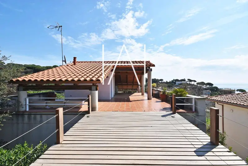 Chalet en venta Sant Pol de Mar con vistas al mar
