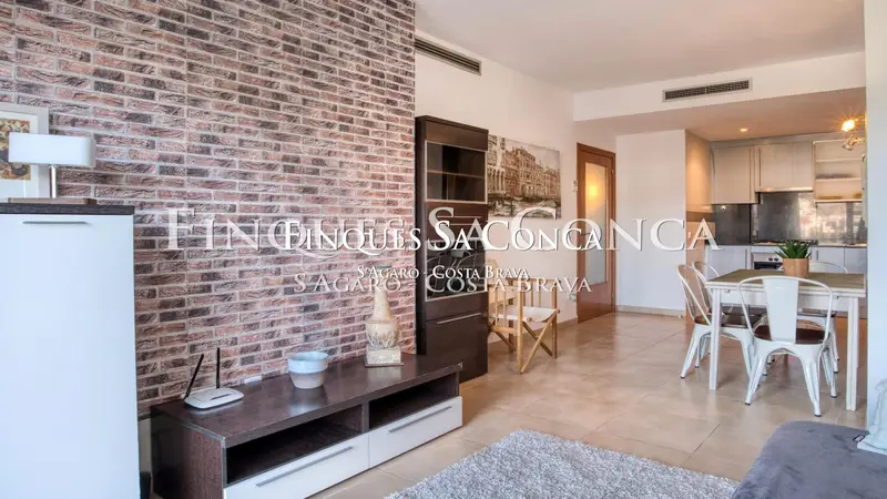 Venta Apartamento con Piscina en s Agaro 2 Dormitorios