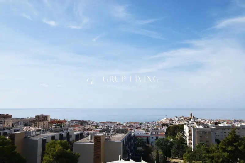 Atico Triplex en Sitges con Vistas al Mar