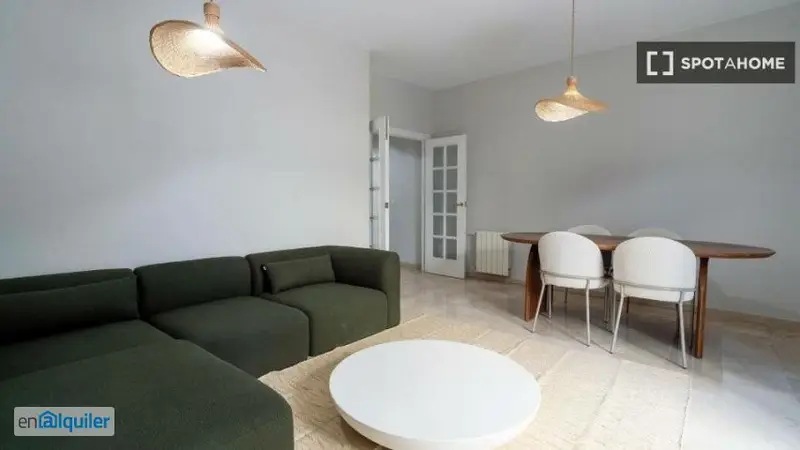 Apartamento 2 Dormitorios Valencia Amueblado Aire Acondicionado Ascensor