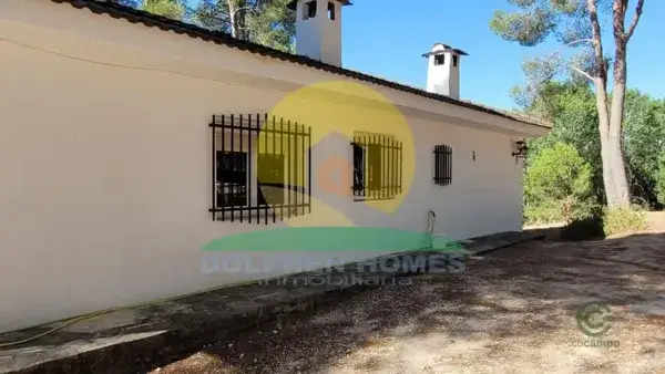 Casa Rural Reformada Ontinyent 4 Dormitorios Piscina Jardin