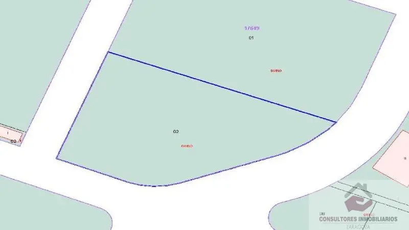 Venta Terreno 23 Viviendas Cuarte de Huerva Zaragoza
