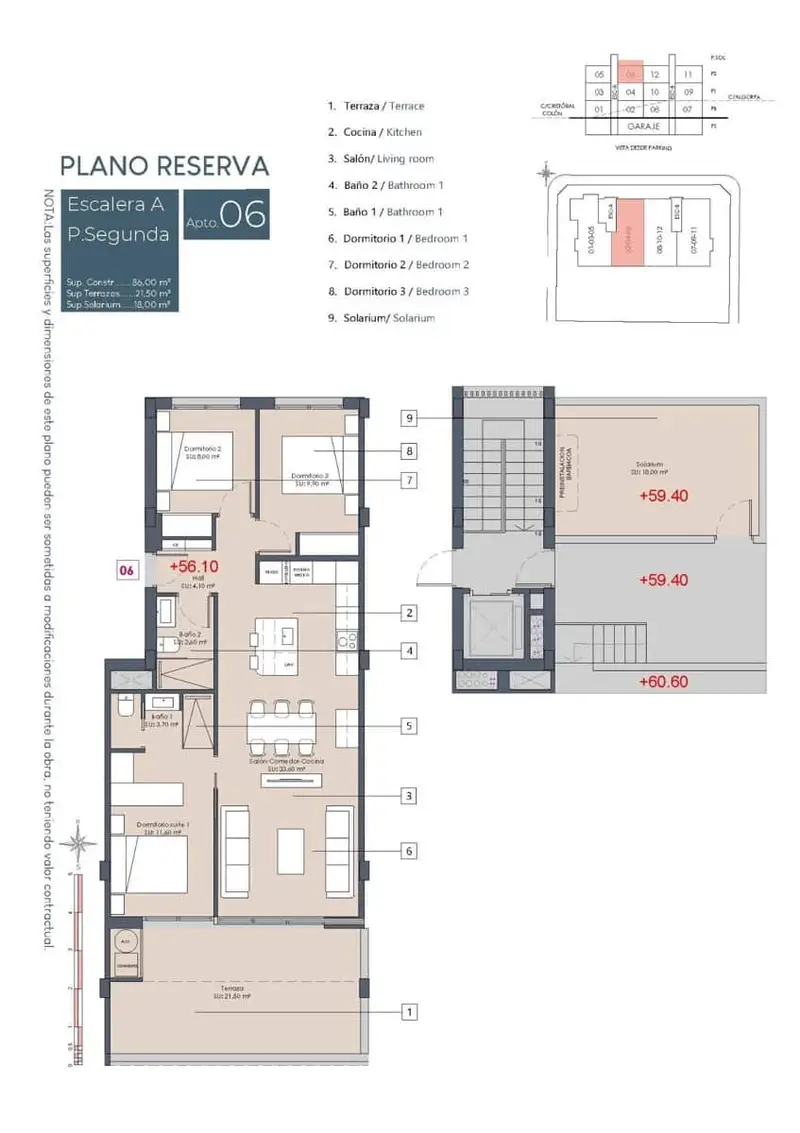 Atico en Venta Benijofar 3 Dormitorios Solarium Privado