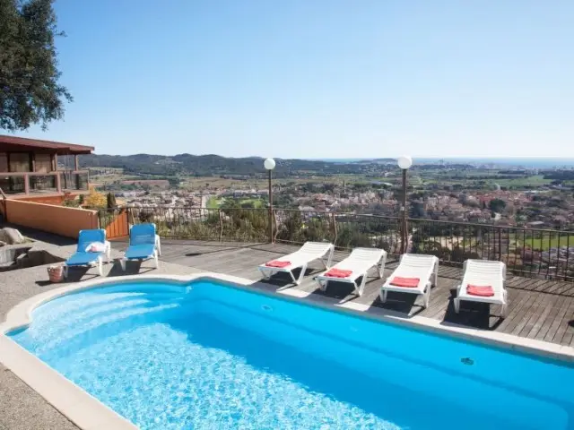 Casa con Piscina en Calonge 3 Dormitorios Vistas Panoramicas