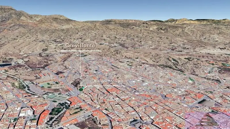 Venta Terreno Crevillent 1241m2 Residencial Comercial