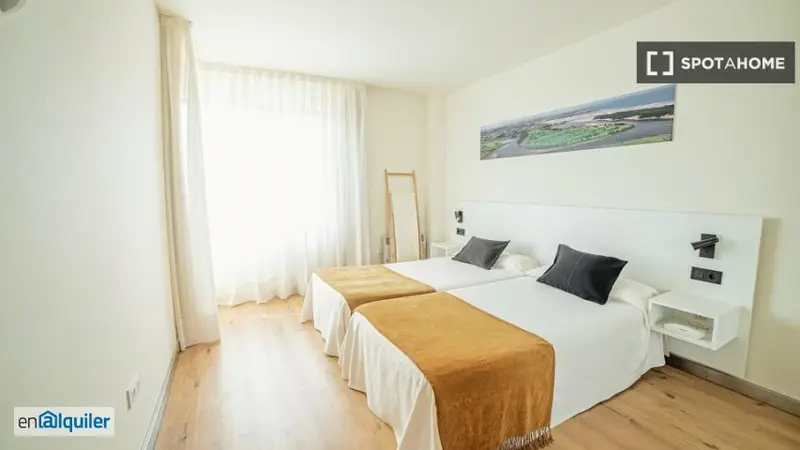 Apartamento de 1 dormitorio en alquiler en Piélagos con gastos incluidos