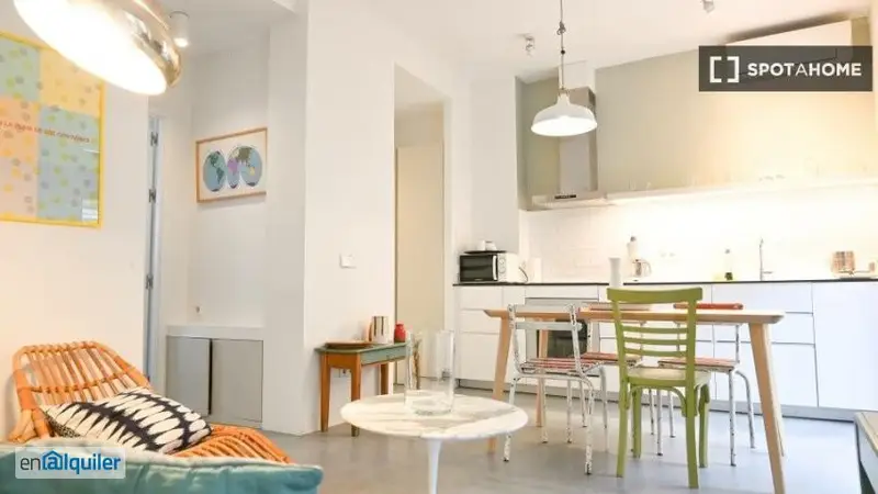 Apartamento 2 Dormitorios Lavapiés Amueblado Mascotas