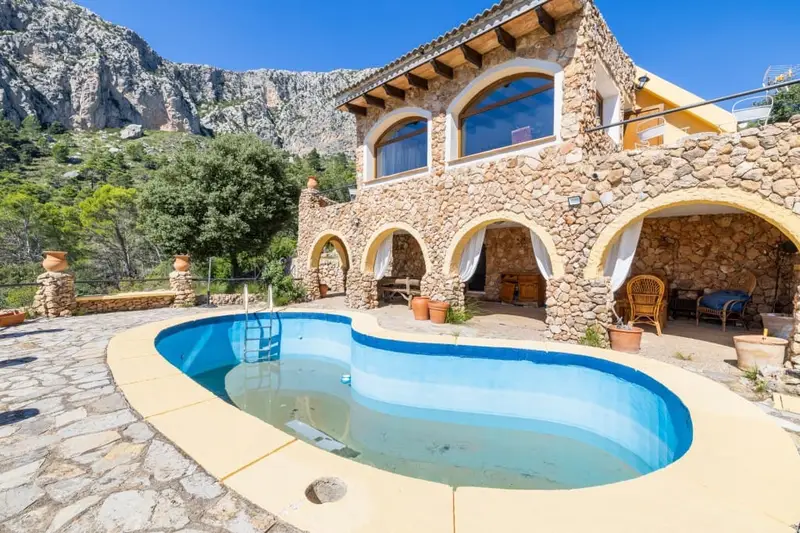 Chalet con encanto en Puigpunyent Mallorca