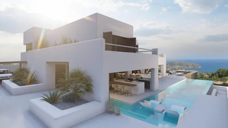 Villa de Lujo Estilo Ibicenco en venta