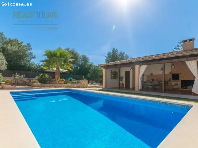 Casa en Portocolom con Piscina y Jardin para Familias