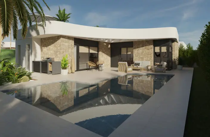 Villa 3 Dormitorios Los Montesinos Cerca Playa