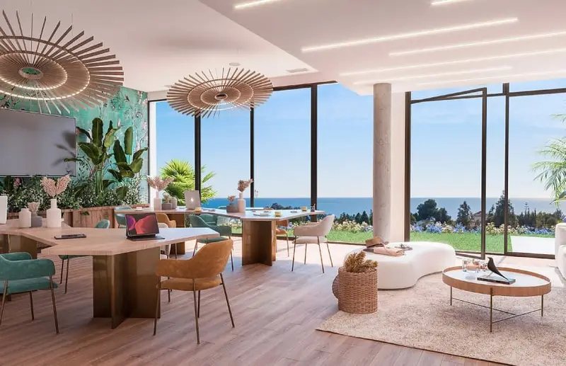 Casas Urbanas de Lujo en Mijas con Vistas al Mar y Golf
