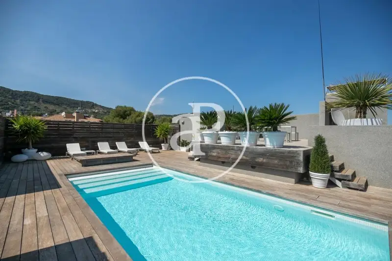 Atico en venta en Pedralbes 550m2 con terraza 250m2