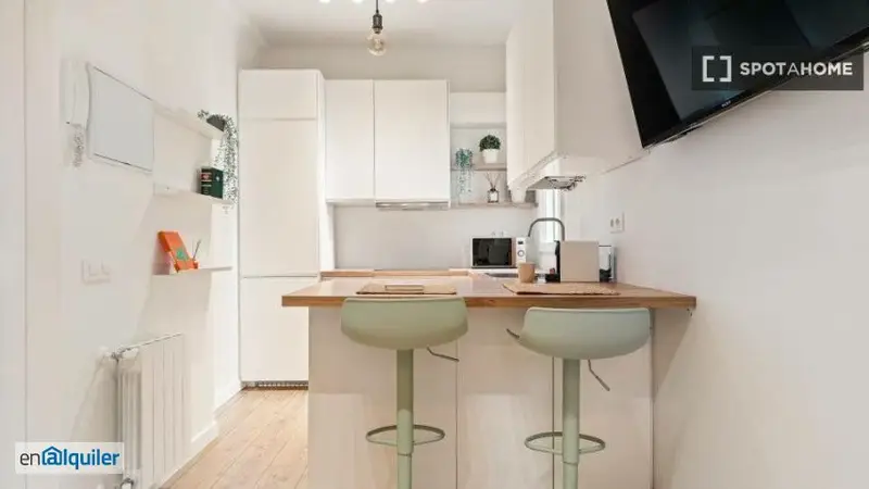 Piso 2 Dormitorios Madrid Chamartin Cocina Equipada